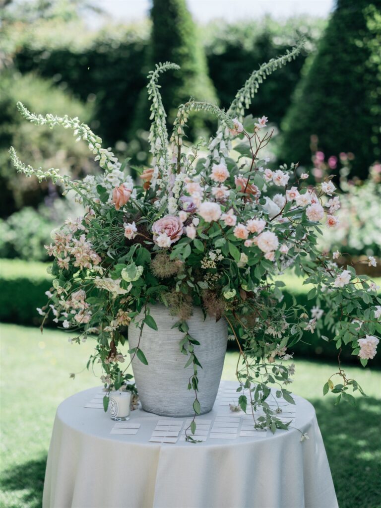 Gorgeous pink floral display